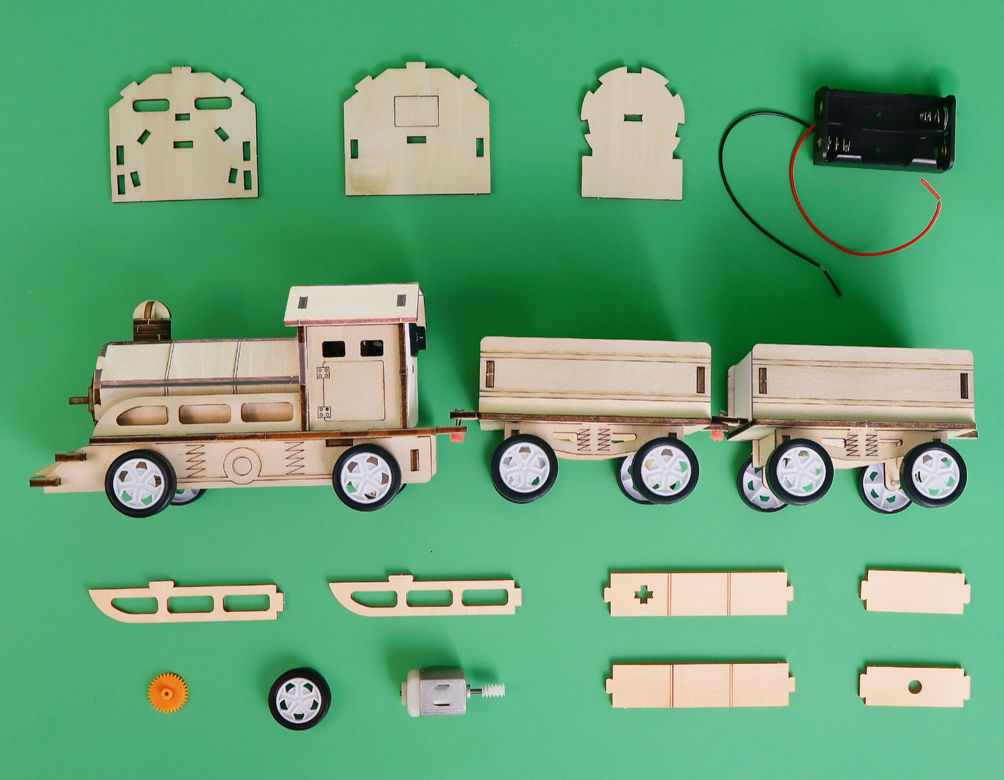 Train Diy Kit, Educational Stem Toy For Kids, Craft Kit