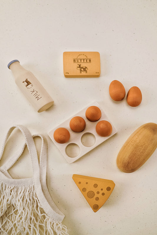 Wooden Play Food Set