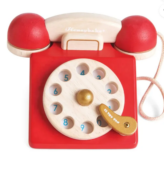 Vintage Wooden Phone