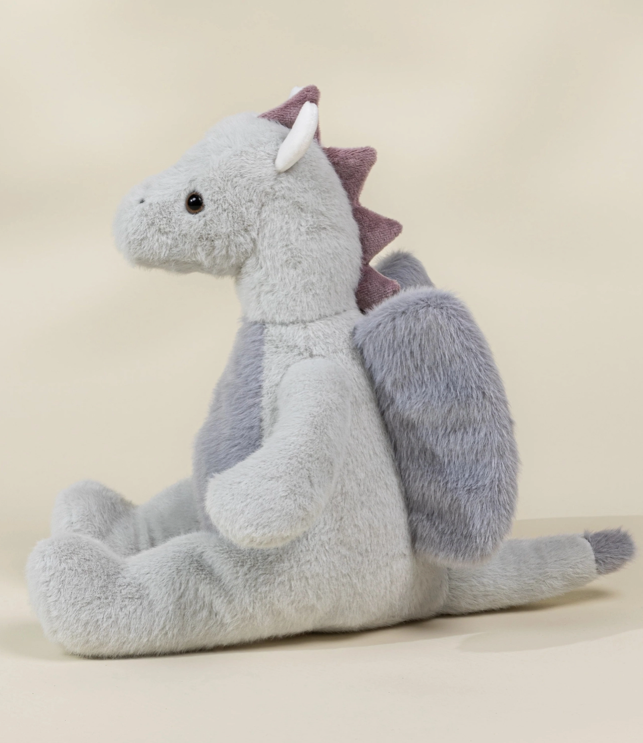 Dino Plush Toy - Grey Dragon