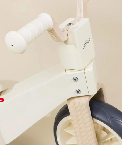 Wooden Balance Bike 3-in-1 - Foam