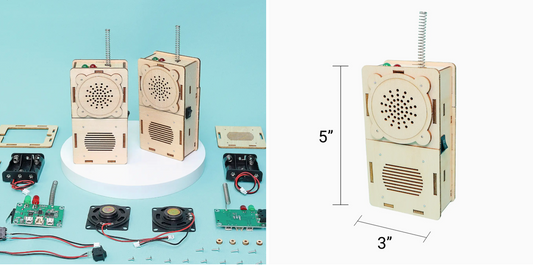 Build and Learn Walkie-Talkie Stem Kit (Set of 2)