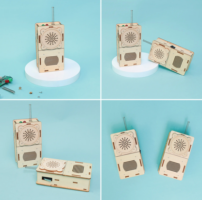 Build and Learn Walkie-Talkie Stem Kit (Set of 2)