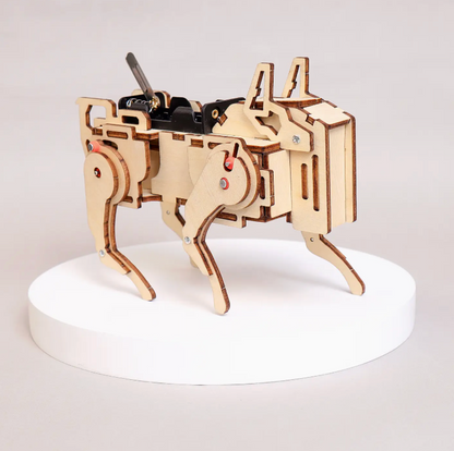 Robot Dog Stem Kit – Sound-Activated Diy Toy