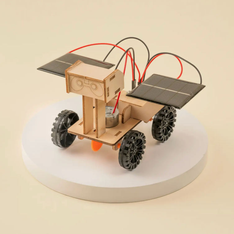 Solar Powered Mars Exploration Rover Diy Kit, Stem Toy