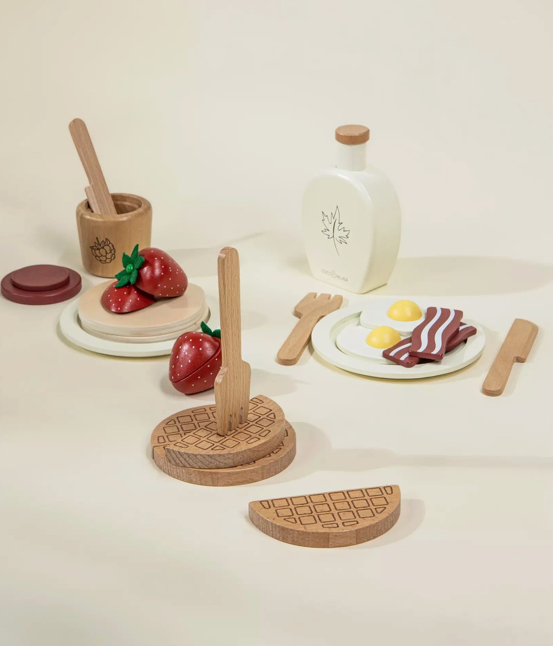Wooden Brunch Playset