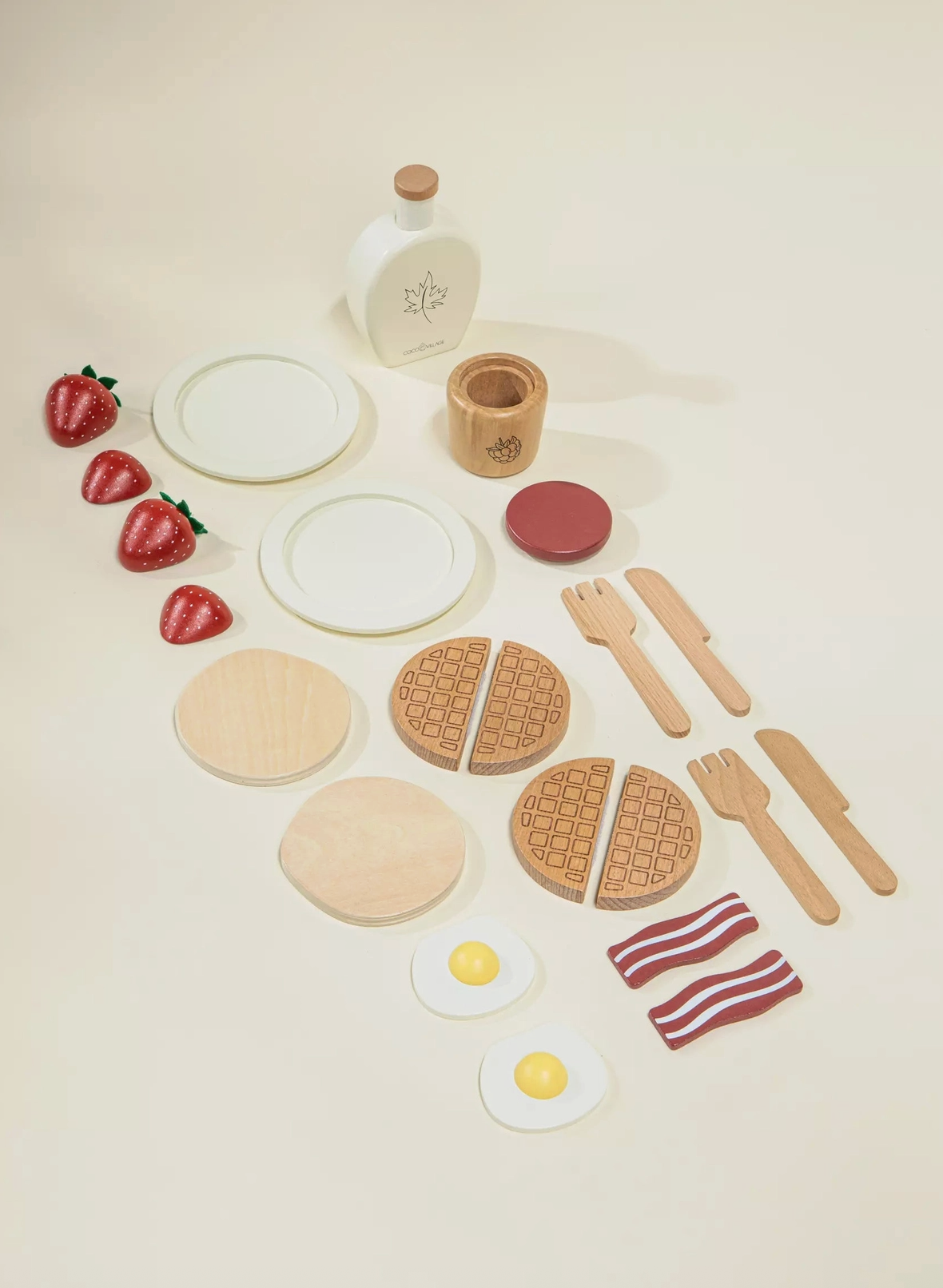 Wooden Brunch Playset