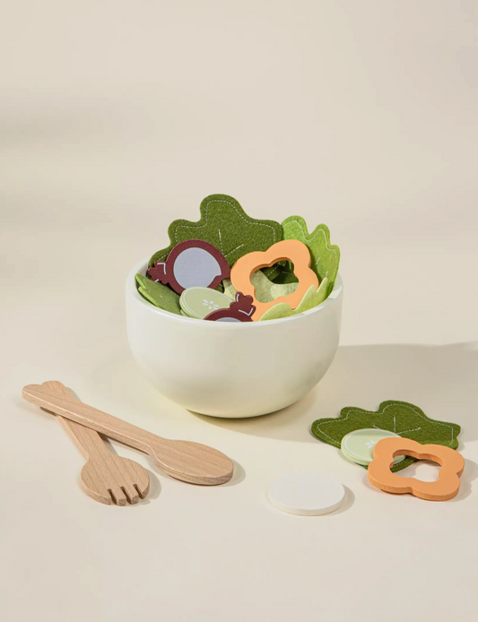 Wooden Salad Playset