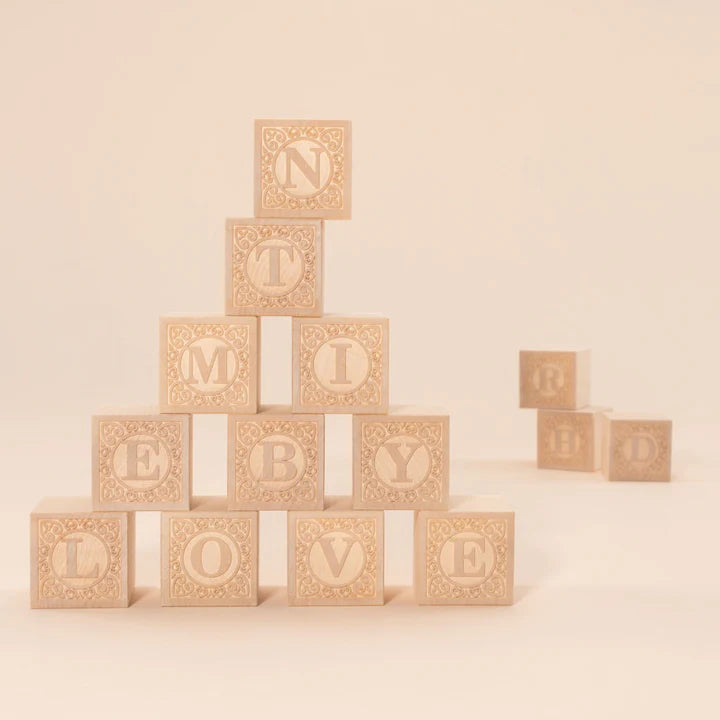 Uncle Goose Uppercase Alphablank Blocks