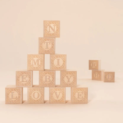 Uncle Goose Uppercase Alphablank Blocks