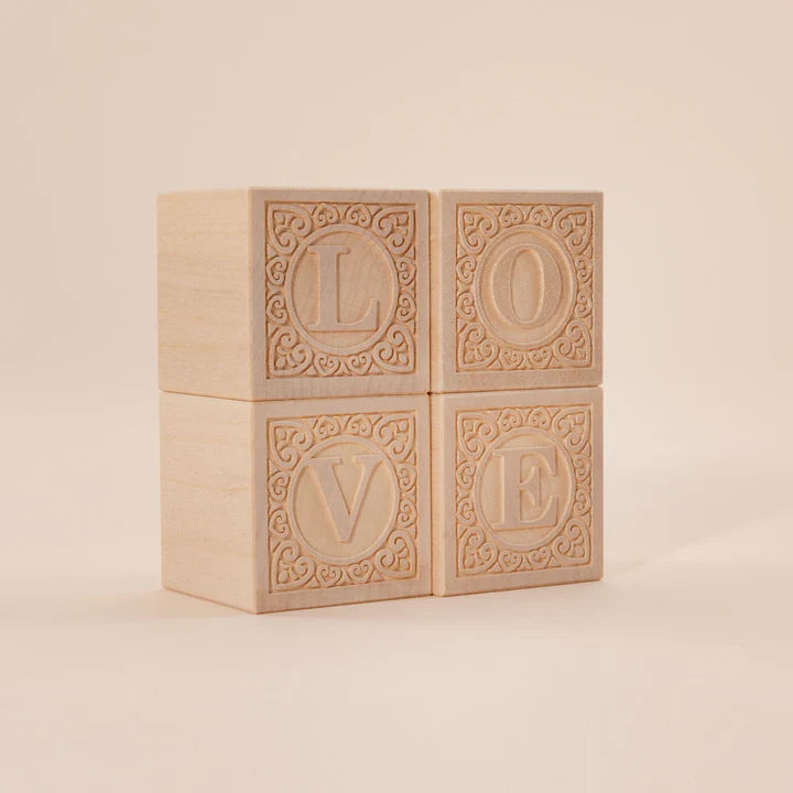 Uncle Goose Uppercase Alphablank Blocks
