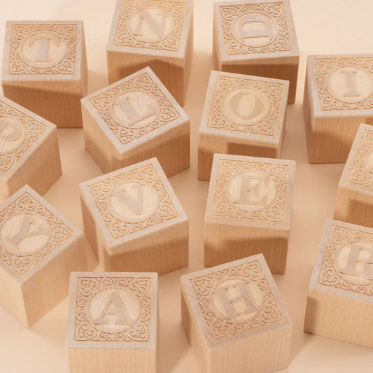 Uncle Goose Uppercase Alphablank Blocks